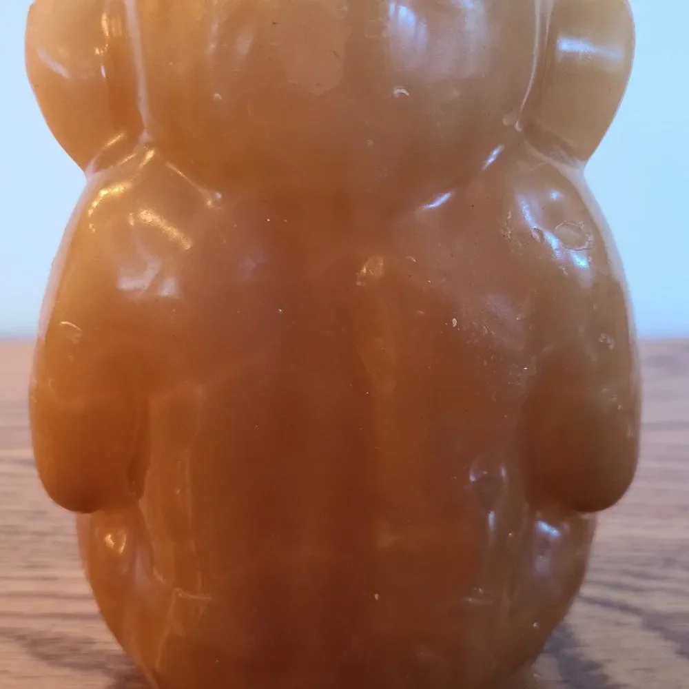 Vintage Candle - Novelty Wax Candle - Gorilla / Monkey In Glasses- Vintage Rare